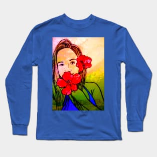 Surfer Girl Long Sleeve T-Shirt